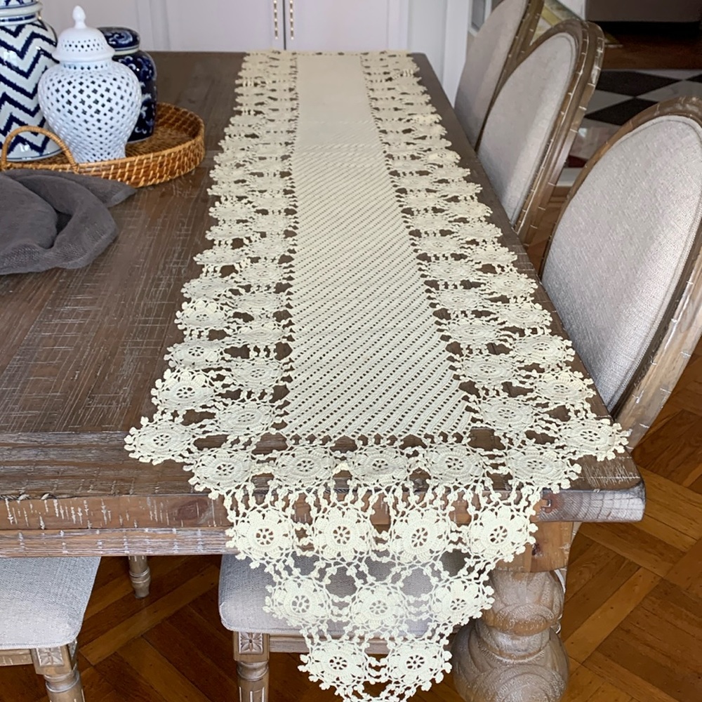 Crochet Table Runner Stunning
